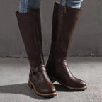 Women's Ankle Boots – Orthopedic Faux Leather Boots – Katie