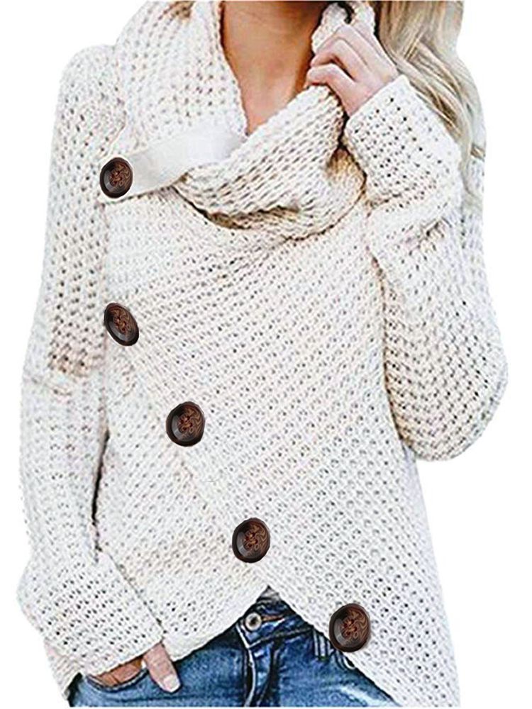 Women's Everyday Long Sleeve Cardigan – Relaxed Cozy Layering Cardigan