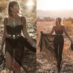 Women's Vintage Festival Dress – Retro Inspired Flowy Dress