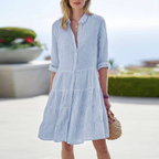 Women's Midi Dress – Breezy Summer Dress – Odessa