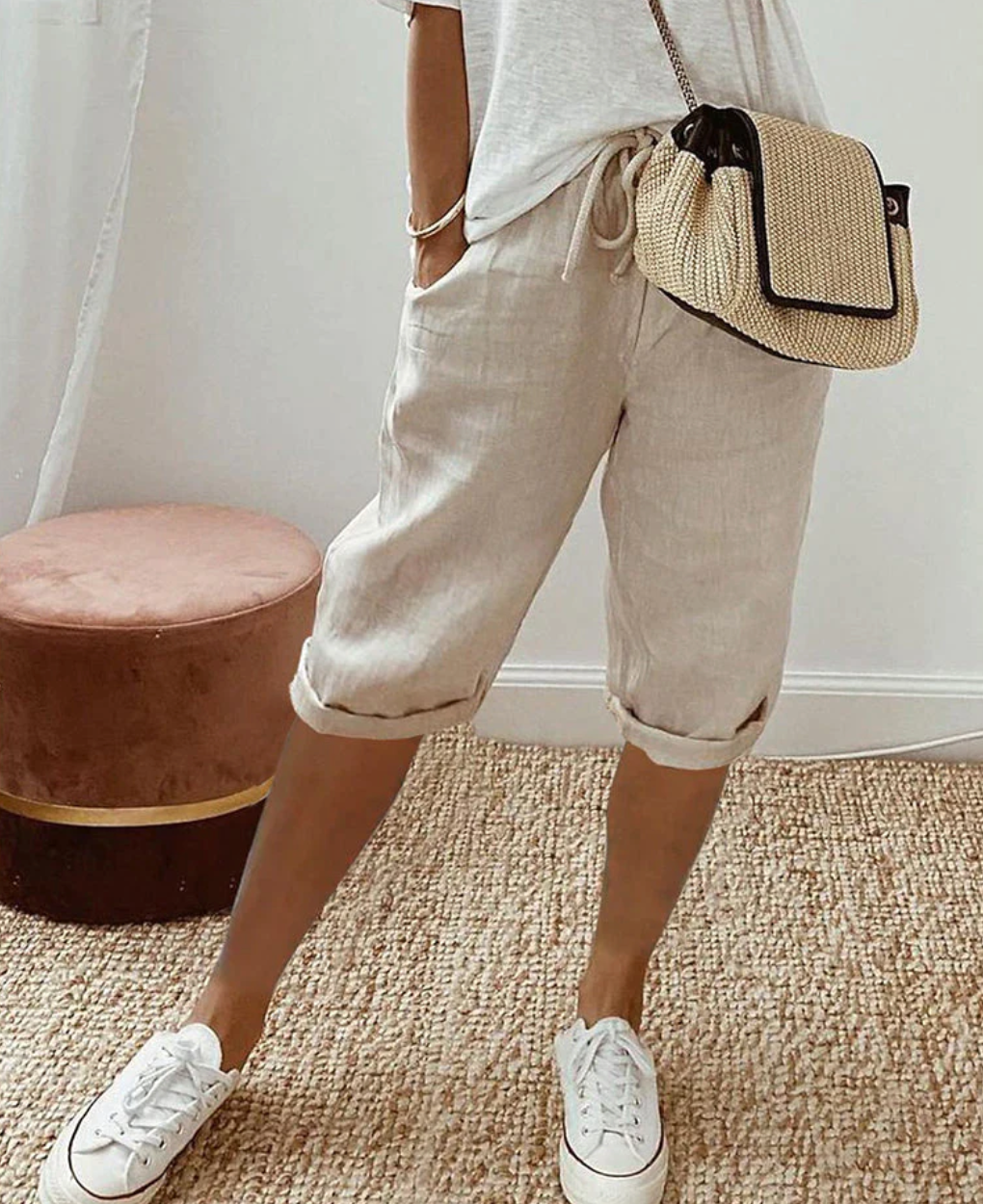 Women's High Waist Shorts – Casual Summer Walking Shorts