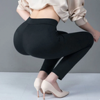Women's Slim Fit Dress Trousers – Stretch Tailored Day-to-Evening Pants