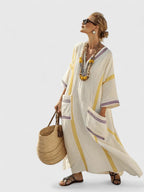 Women's Elegant Maxi Dress – Flowing Occasion Dress – Kyvanna