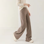Women's Knit Pants – High Waist Wide Leg Pants