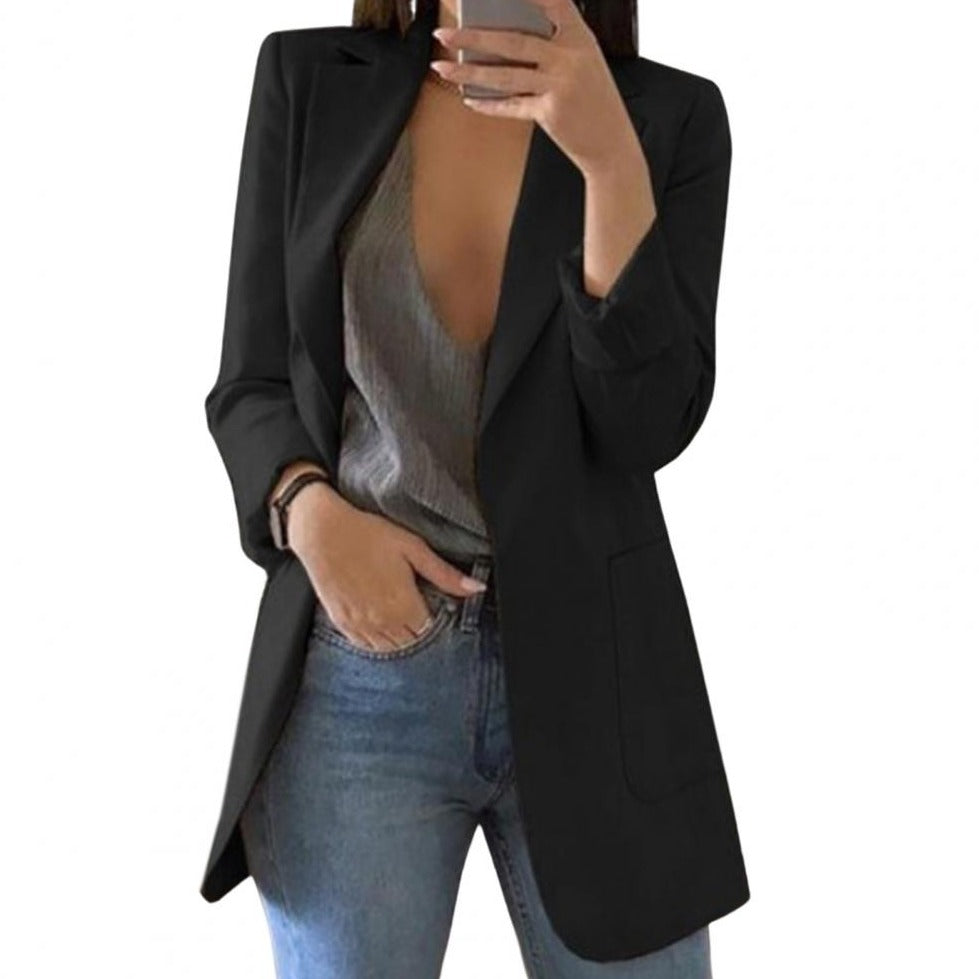 Women's Pocket Blazer – Lightweight Work Blazer – Evelyn