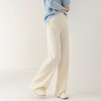 Women's Knit Pants – High Waist Wide Leg Pants
