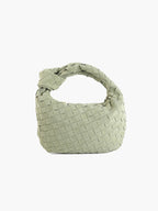Women's Mini Suede Crossbody Bag – Braided Fashion Bag – Ilyse