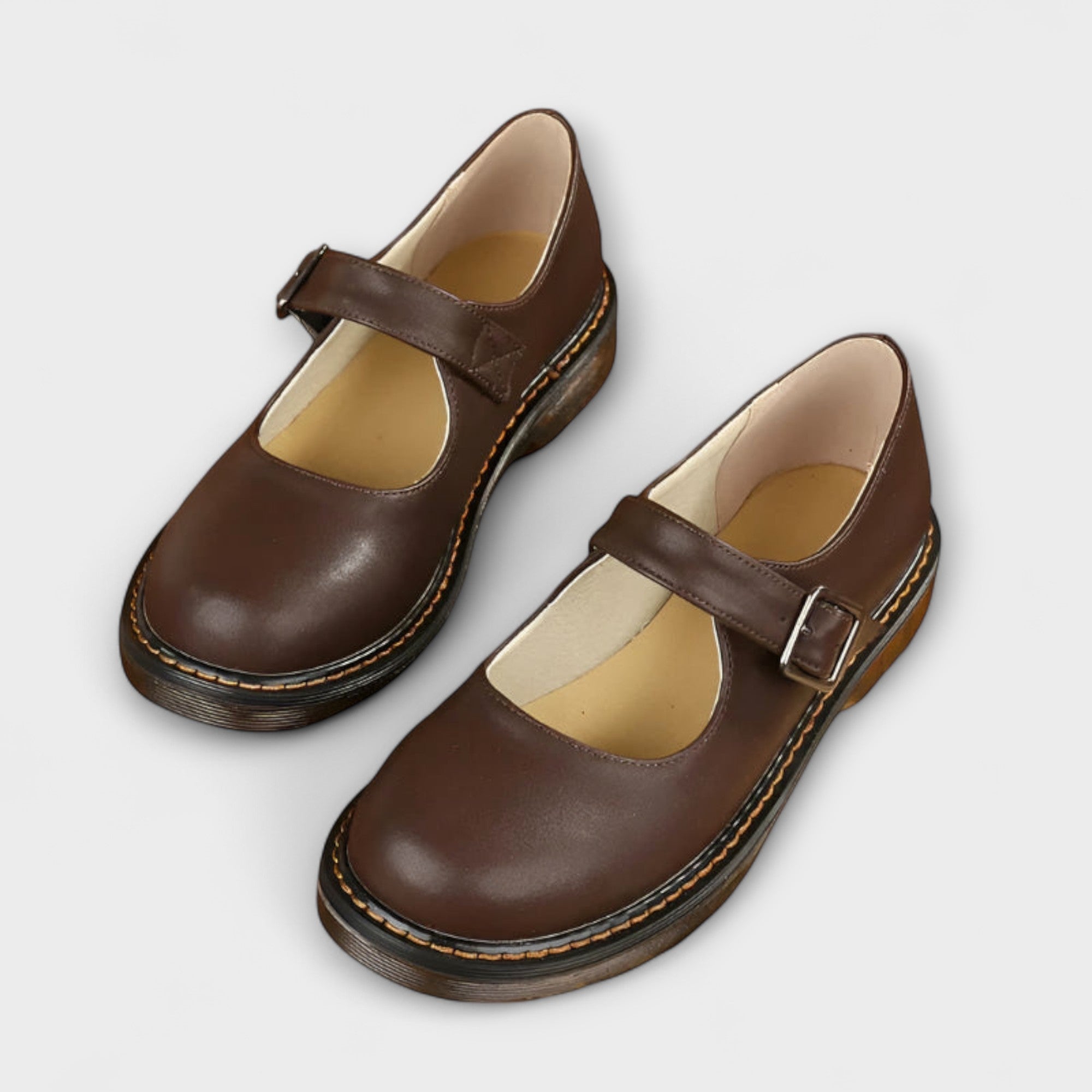 Women’s Strap Sandals – Vintage Cushioned Sole Sandals – Lisa