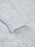 Women's Cropped One Shoulder Sweater – Asymmetrical Ribbed Long Sleeve Pullover