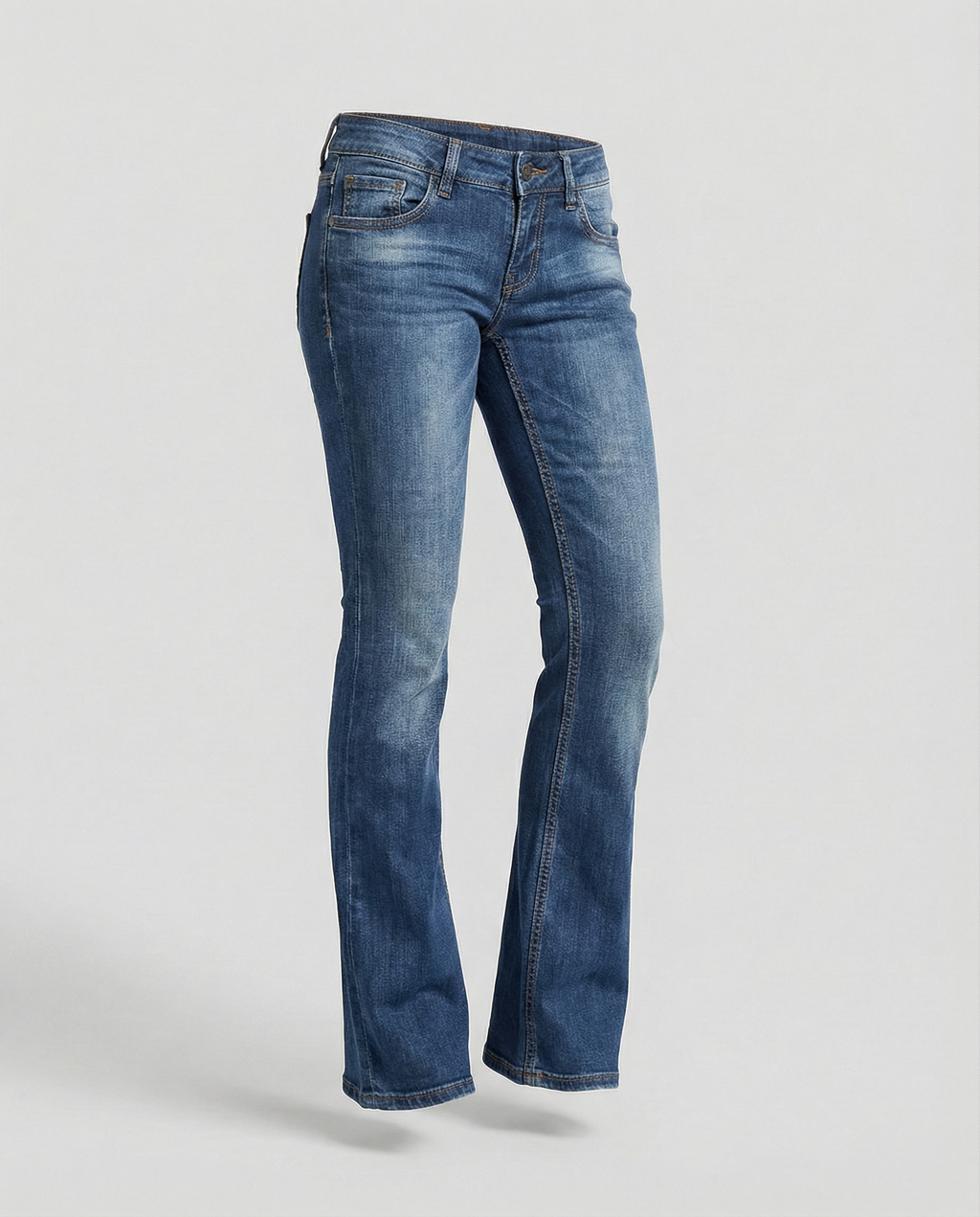 Women's Low Rise Flare Jeans – Vintage Flared Denim Jeans