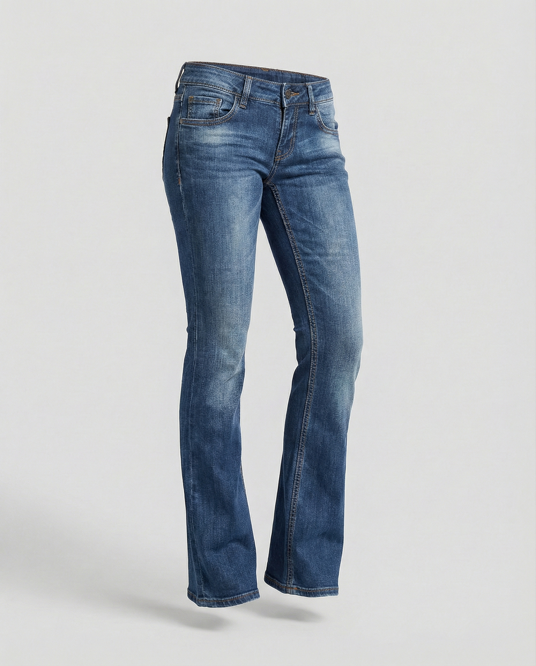 Women's Low Rise Flare Jeans – Vintage Flared Denim Jeans