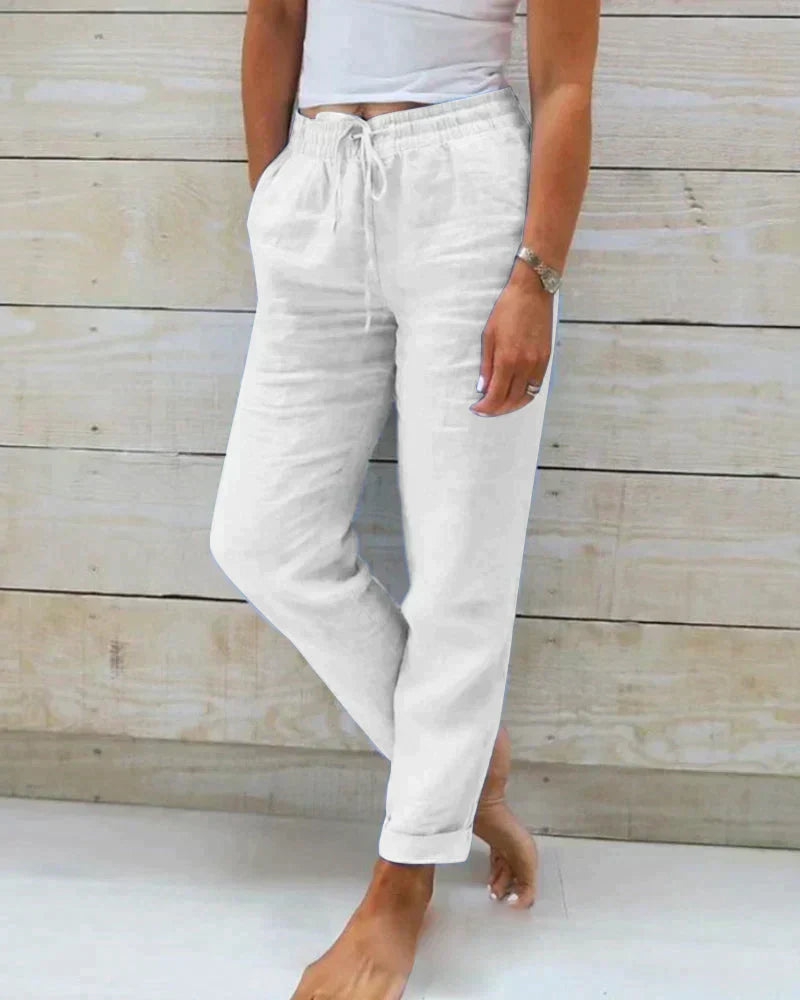 Women's Wide Leg Pants – Lightweight Casual Summer Pants