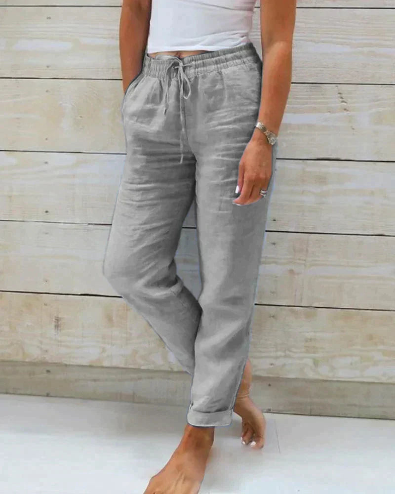 Women's Wide Leg Pants – Lightweight Casual Summer Pants