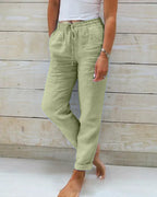 Women's Wide Leg Pants – Lightweight Casual Summer Pants
