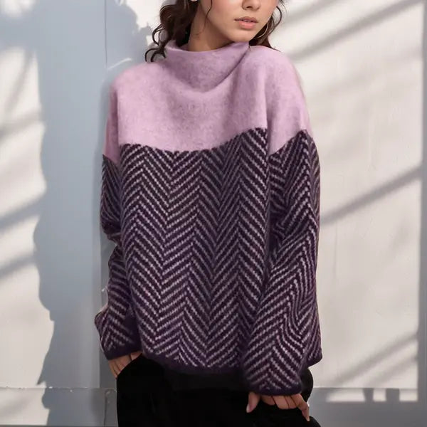Women's Slim Fit Turtleneck Sweater – Fine Knit Base Layer