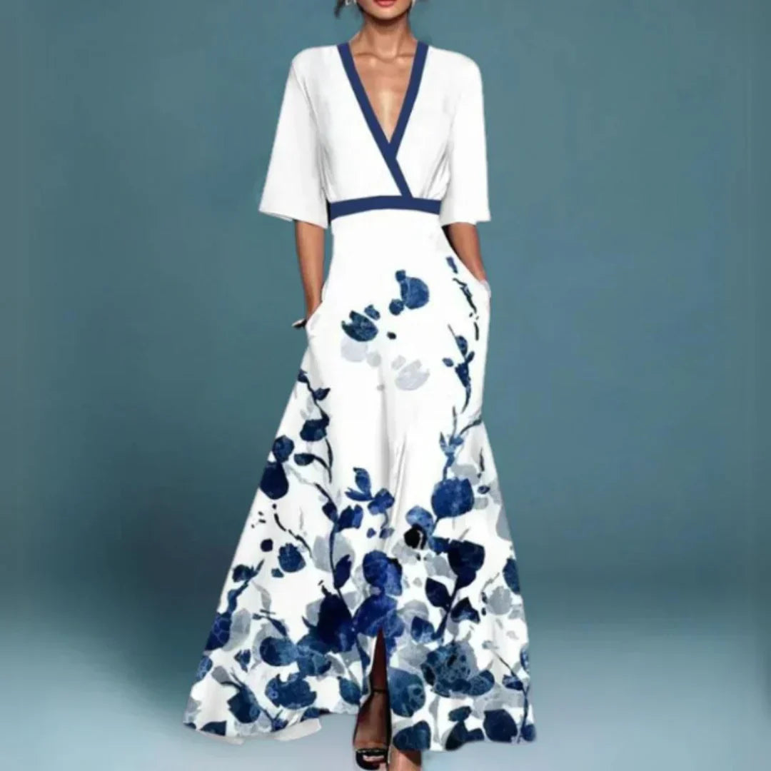 Harper | Floral Maxi Occasion Dress