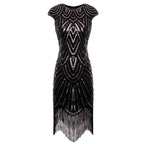 Women's Gatsby Glitter Dress – Vintage Sparkle Party Dress