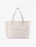 Women's Quilted Tote Bag – Spacious Everyday Handbag – Lily