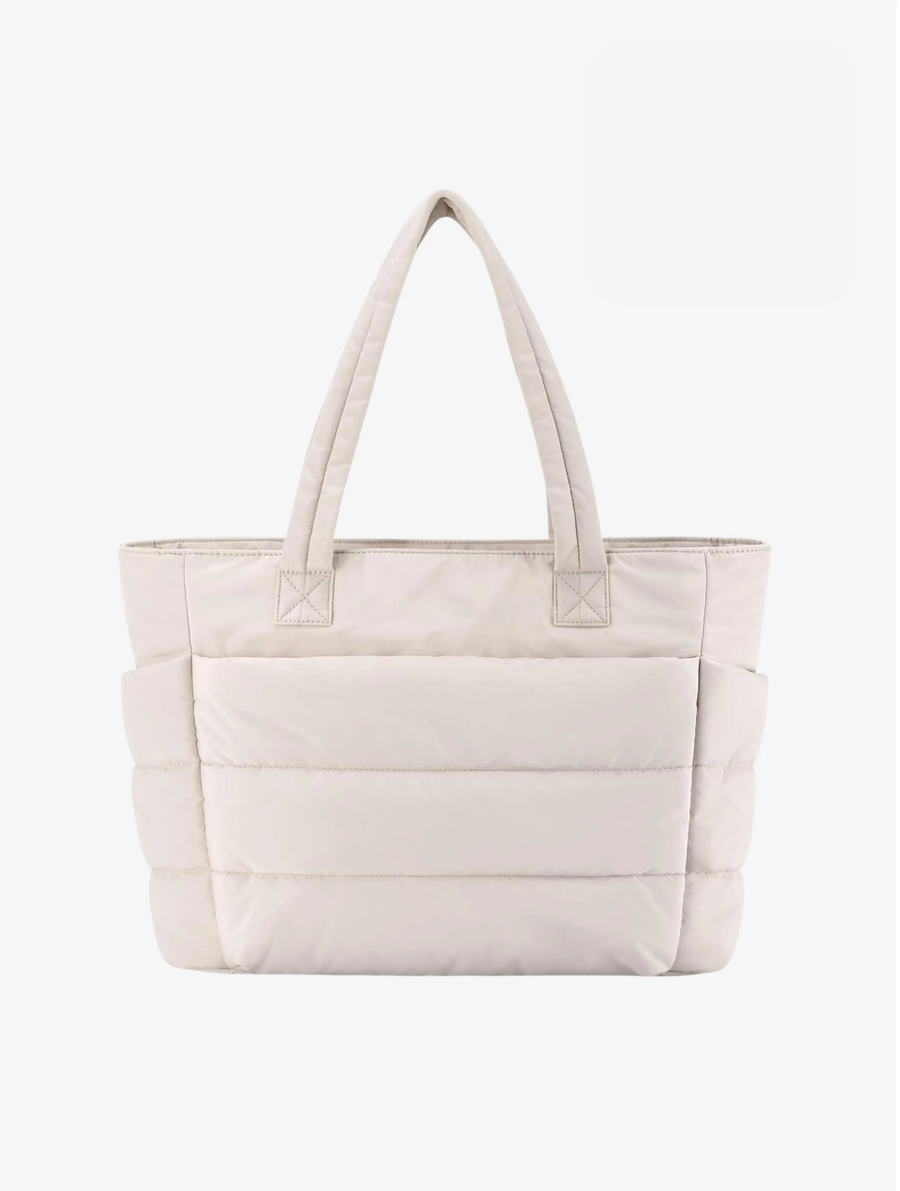 Women's Quilted Tote Bag – Spacious Everyday Handbag – Lily
