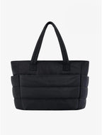 Women's Quilted Tote Bag – Spacious Everyday Handbag – Lily