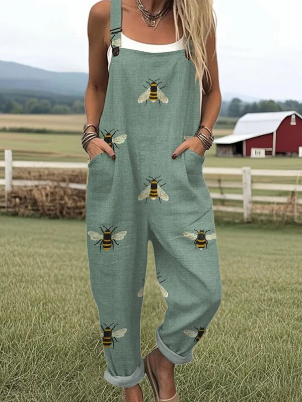 Women's Floral Jumpsuit – Summer Casual Jumpsuit – Harper