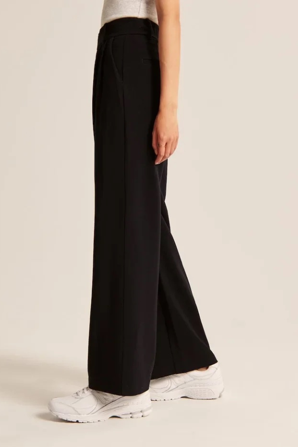 Women's Flowy Wide Leg Pants – High Waist Dress Trousers