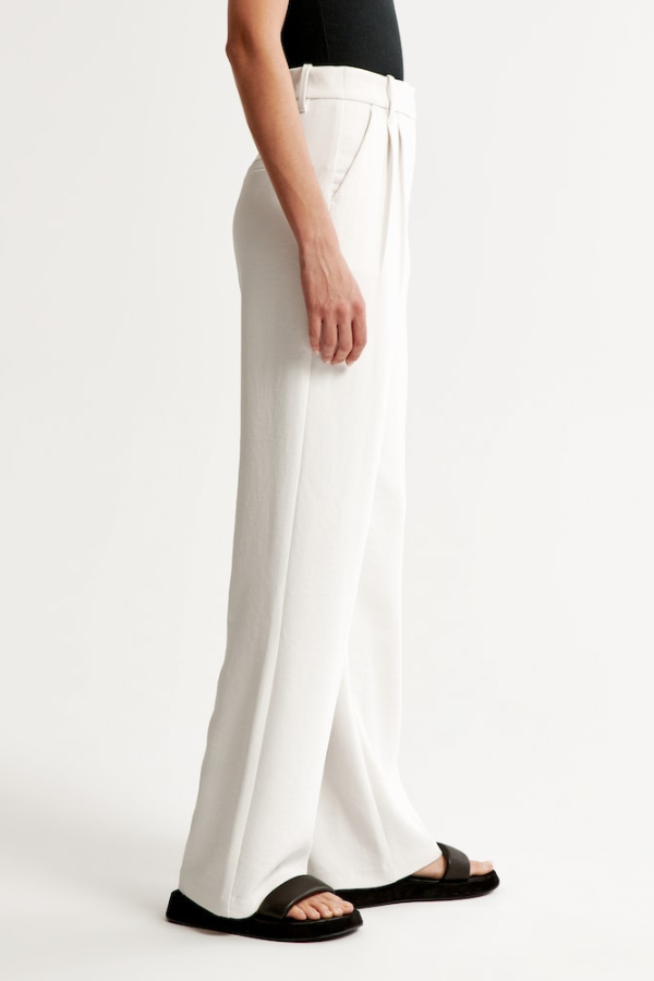 Women's Flowy Wide Leg Pants – High Waist Dress Trousers