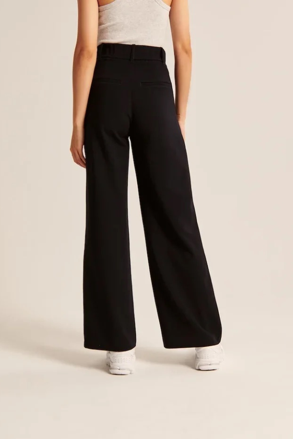 Women's Flowy Wide Leg Pants – High Waist Dress Trousers
