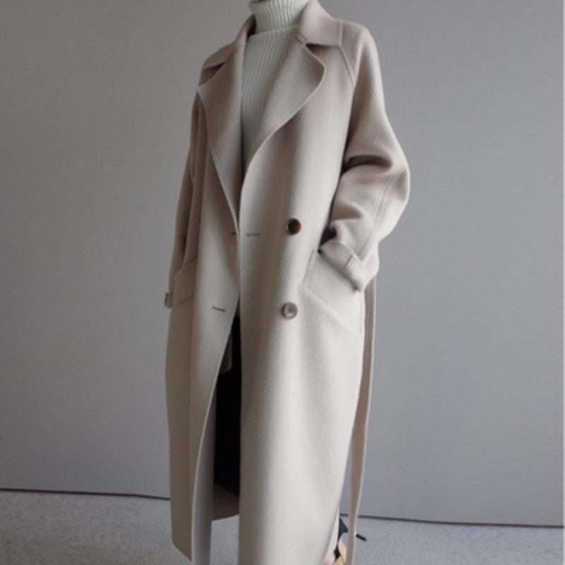 Women's Full Length Winter Coat – Tailored Cold Weather Longline Coat