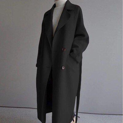 Women's Full Length Winter Coat – Tailored Cold Weather Longline Coat