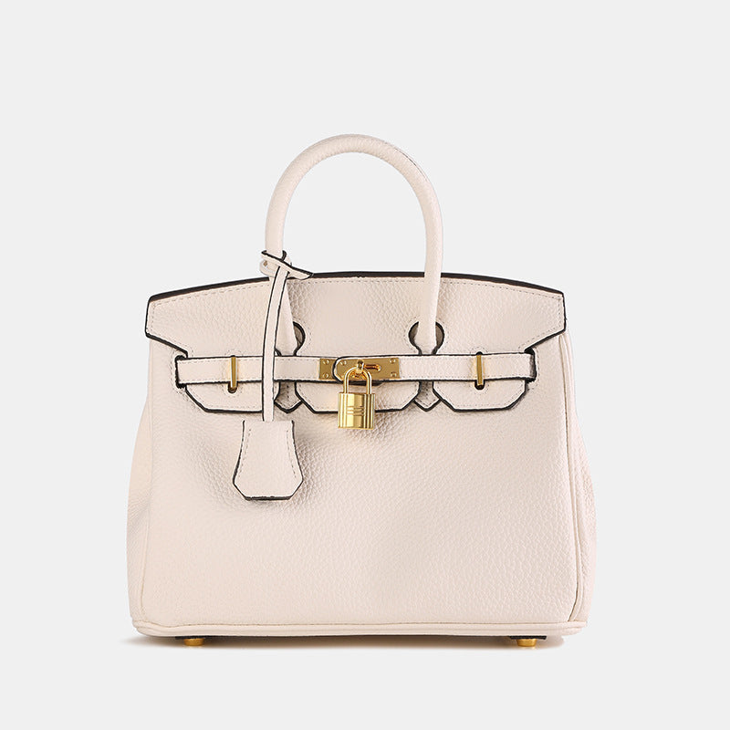 Women's Designer Faux Leather Handbag – Luxury Shoulder Bag – Solana