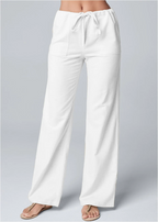 Women's Drawstring Ankle Pants – Relaxed Fit Casual Trousers