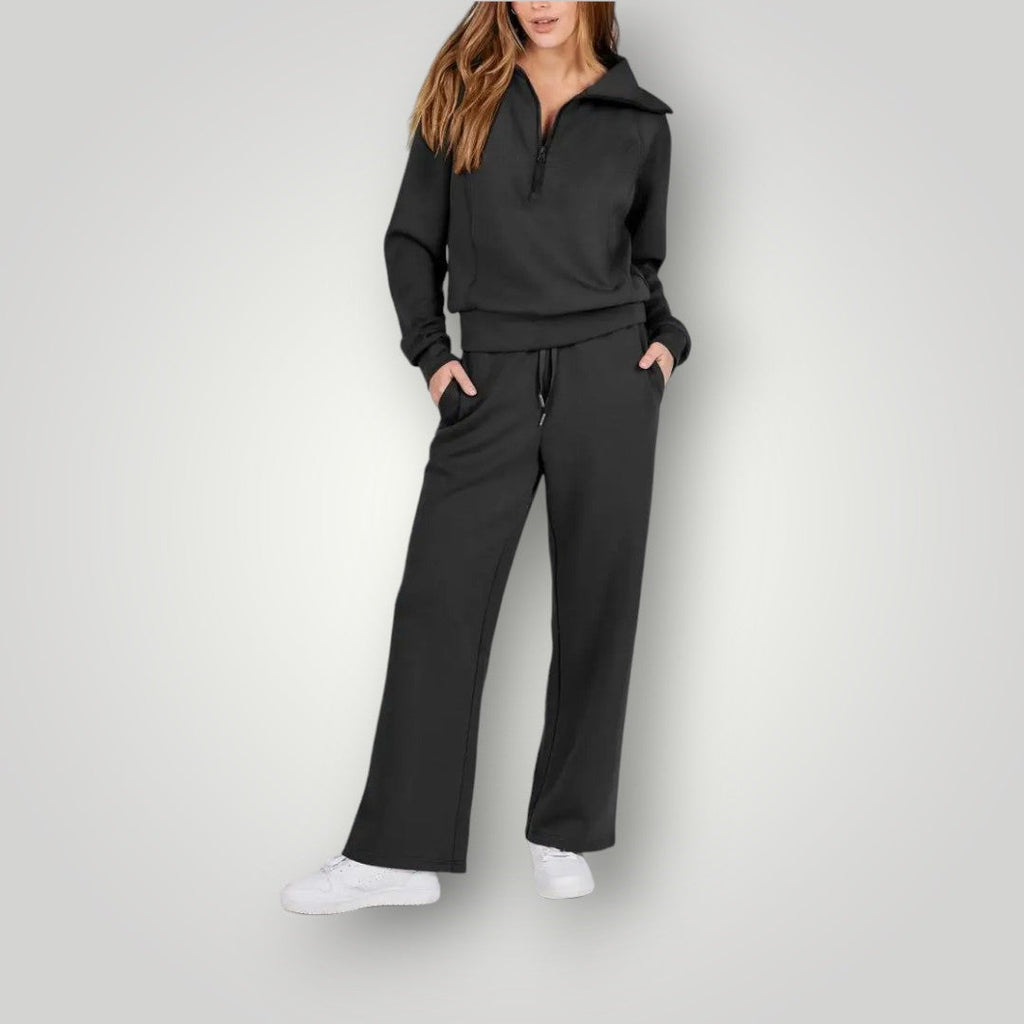 Women's Luxury Loungewear Set – Soft Matching Sweat Set