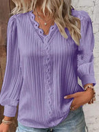 Women’s Modern Blouse – Stylish Everyday Blouse – Aria