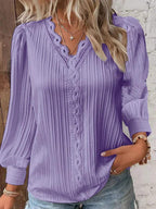 Women’s Modern Blouse – Stylish Everyday Blouse – Aria