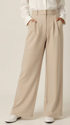 Women's Wide Leg Pants – High Waist Casual Pants – Gabriela