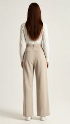 Women's Wide Leg Pants – High Waist Casual Pants – Gabriela