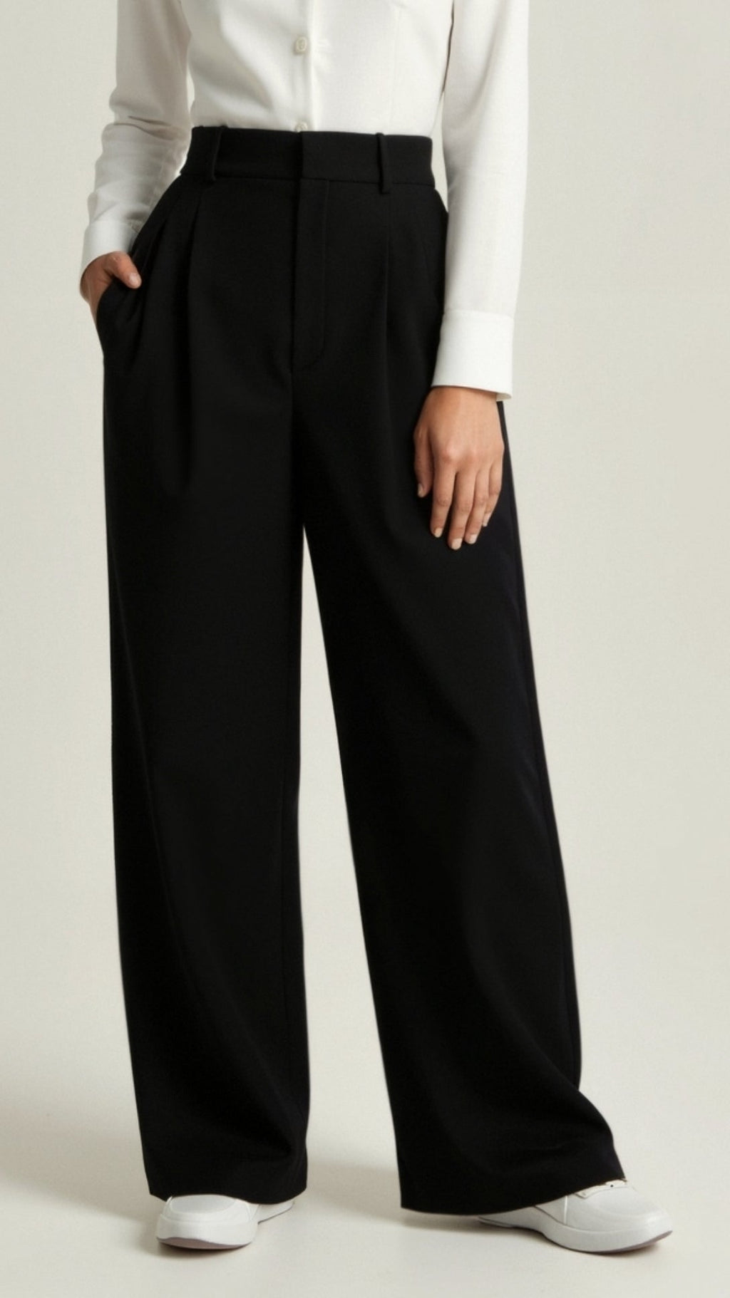 Women's Wide Leg Pants – High Waist Casual Pants – Gabriela