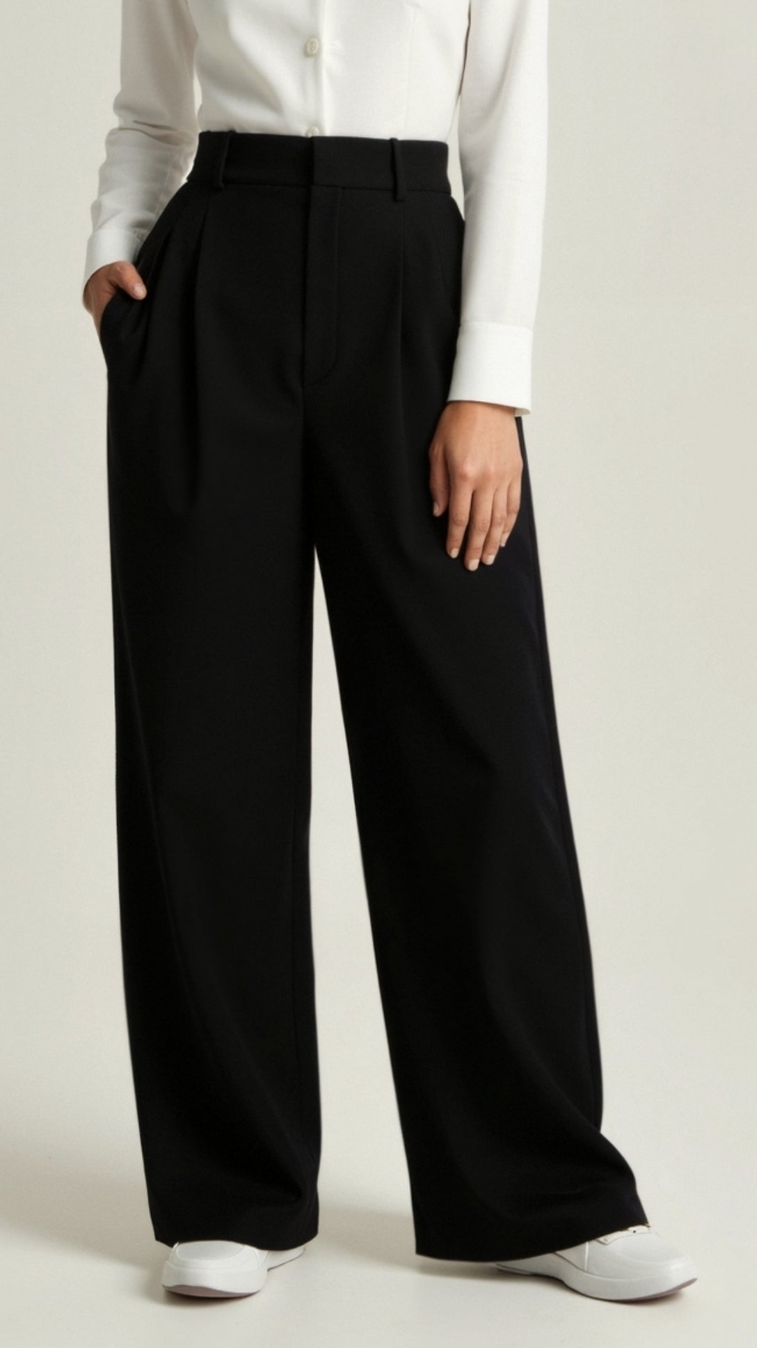Women's Wide Leg Pants – High Waist Casual Pants – Gabriela
