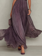 Women's Elegant Maxi Dress – Vintage Occasion Dress – Ashley