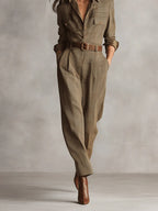 Women's Tailored Formal Jumpsuit – Fitted Special Occasion Jumpsuit