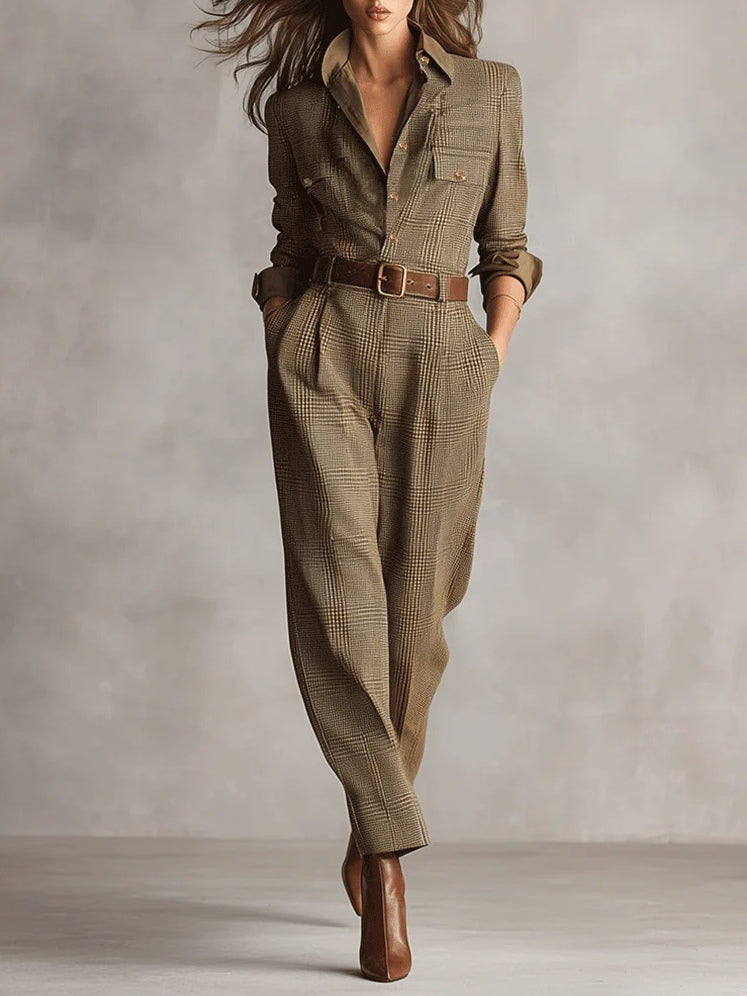 Women's Tailored Formal Jumpsuit – Fitted Special Occasion Jumpsuit