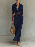 Women's Elegant Maxi Dress – Chic Occasion Dress – Lunori Célianne
