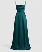 Women's Evening Maxi Dress – Elegant Formal Dress – Aveline