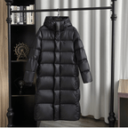 Women's Hooded Puffer Jacket – Lightweight Quilted Winter Coat
