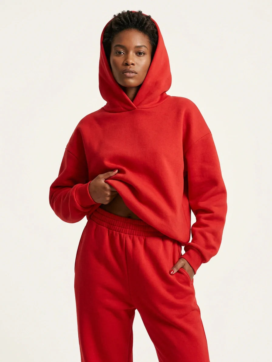 Women's Oversized Lounge Set – Relaxed Sweat Set