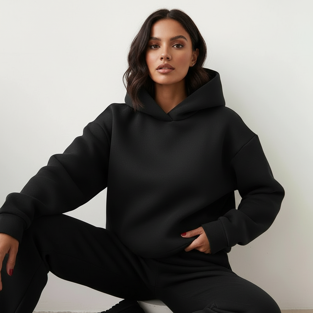 Women's Oversized Lounge Set – Relaxed Sweat Set