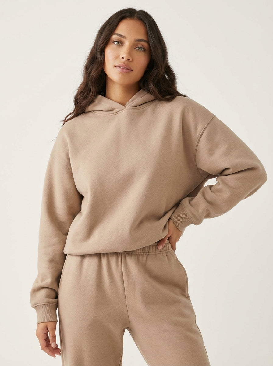 Women's Oversized Lounge Set – Relaxed Sweat Set