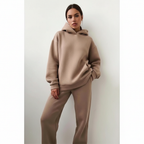 Women's Oversized Lounge Set – Relaxed Sweat Set