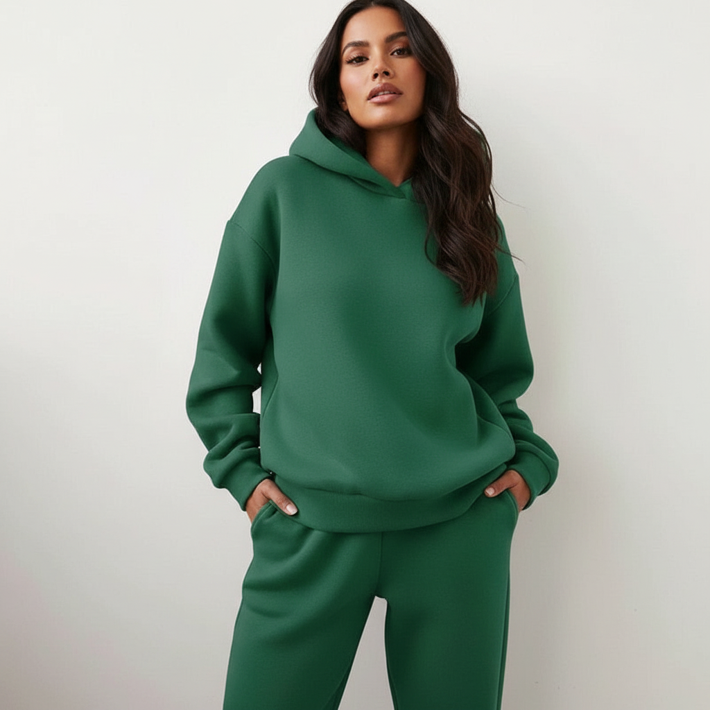 Women's Oversized Lounge Set – Relaxed Sweat Set